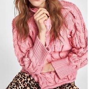 Zara | Hot Pink Sweater